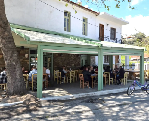 ptyssomeni-pergola-alouminiou-pvc-chalkidiki-kouros-1 Πέργκολα Αλουμινίου